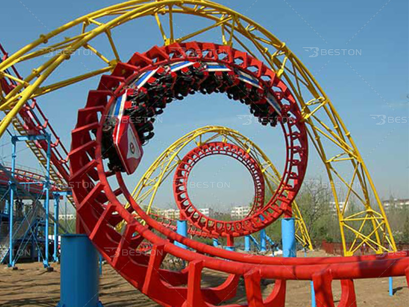 4 loop roller coaster